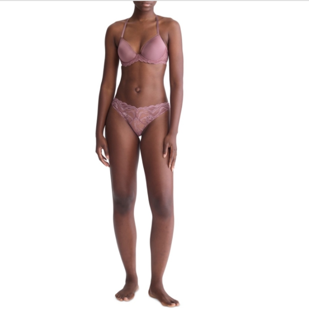 Calvin Klein Women's Sensual Stretch Bikini - Vintage Pink - XL - NWT - Picture 2 of 4